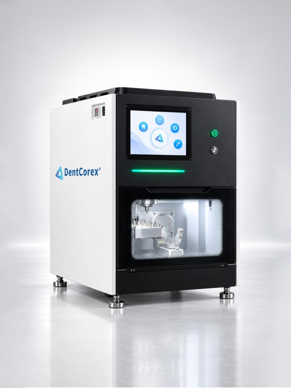 DentCorex Core 5X — 5-Axis Dry Dental Milling Machine